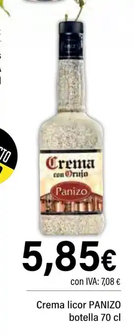 Cash Ifa PANIZO Crema licor botella oferta