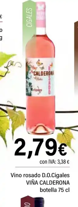 Cash Ifa VIÑA CALDERONA Vino rosado D.O.Cigales oferta