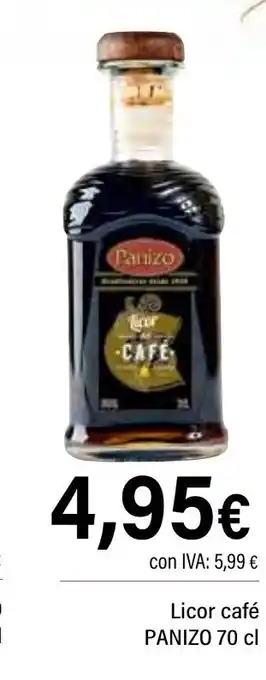 Cash Ifa PANIZO Licor café oferta