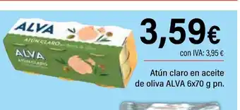 Cash Ifa ALVA Atún claro en aceite de oliva oferta