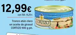 Cash Ifa CORTIZO Tronco atún claro en aceite de girasol oferta
