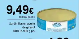 Cash Ifa DORITA Sardinillas en aceite de girasol oferta