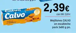 Cash Ifa CALVO Mejillones en escabeche oferta