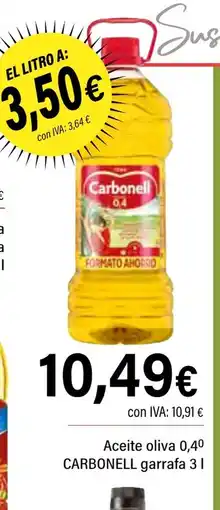 Cash Ifa CARBONELL Aceite oliva 0,40 oferta