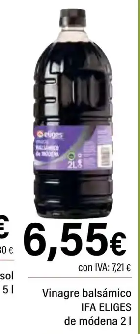 Cash Ifa IFA ELIGES Vinagre balsámico oferta