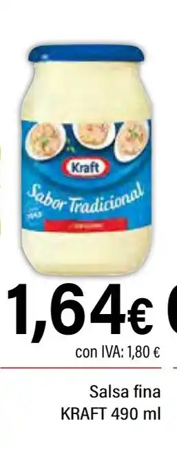 Cash Ifa KRAFT Salsa fina oferta