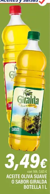 Cash Ifa GIRALDA Aceite oliva suave o sabor oferta