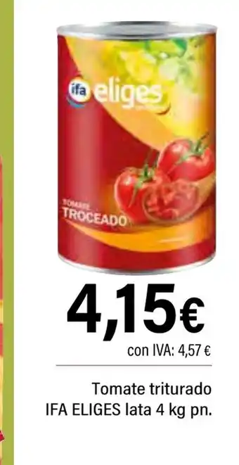 Cash Ifa IFA ELIGES Tomate triturado oferta