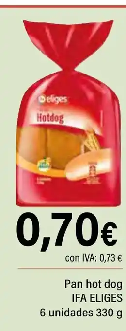 Cash Ifa IFA ELIGES Pan hot dog oferta