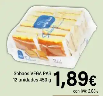 Cash Ifa VEGA PAS Sobaos oferta