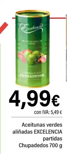 Cash Ifa EXCELENCIA Aceitunas verdes aliñadas oferta