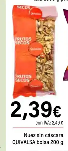 Cash Ifa QUIVALSA Nuez sin cáscara oferta
