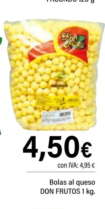Cash Ifa DON FRUTOS Bolas al queso oferta