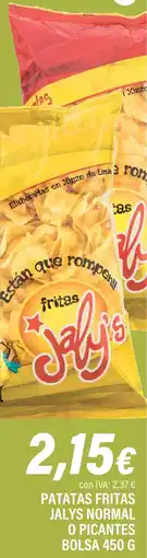 Cash Ifa Patatas fritas jalys normal o picantes bolsa oferta