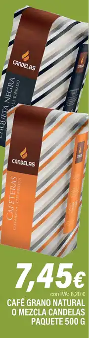 Cash Ifa Café grano natural o mezcla candelas paquete oferta