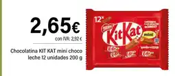 Cash Ifa KIT KAT Chocolatina mini choco oferta