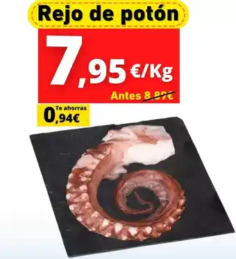 Tu Trébol Hipermercados Rejo de potón oferta