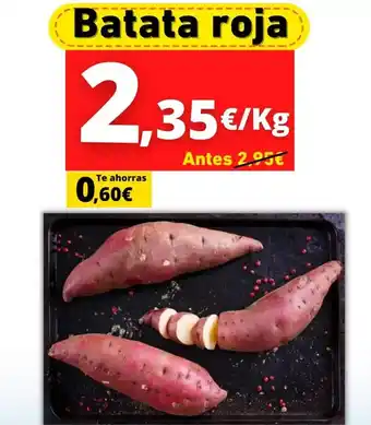 Tu Trébol Hipermercados Batat roja oferta