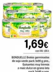 Cash Ifa Bonduelle - brotes germinados de soja verde oferta