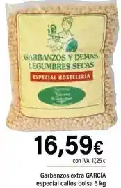 Cash Ifa Conservas garcía - garbanzos extra especial callos bolsa oferta