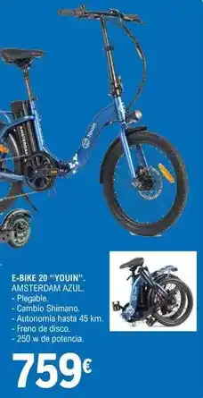 E.Leclerc Youin - e bike 20 oferta
