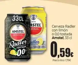 Unide Market Amstel - cerveza radler con limon o 0,0 tostada oferta
