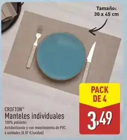 ALDI Crofton - manteles individuales oferta