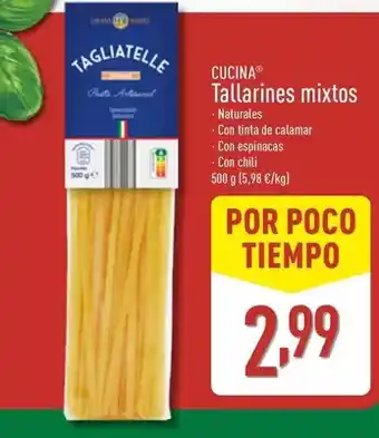 ALDI Cucina nobile - tallarines mixtos oferta