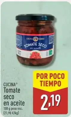 ALDI Cucina - tomate seco en aceite oferta