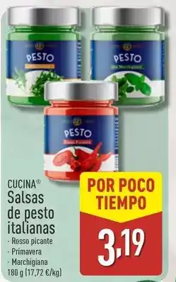 ALDI Cucina - salsas de pesto italianas oferta