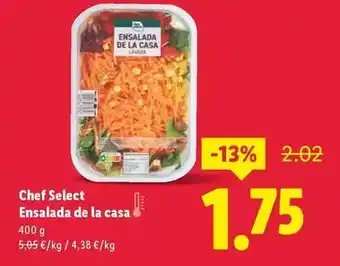 Lidl Chef select - ensalada de la casa oferta