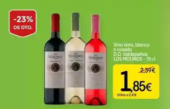 Dialprix Blanco - vino tinto oferta