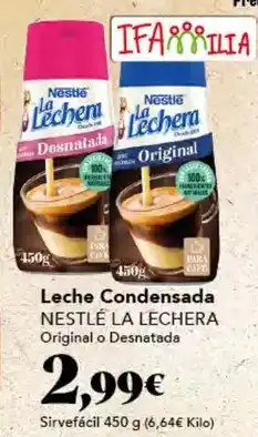 Gadis Nestlé - leche condensada oferta