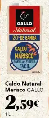 Gadis Gallo - caldo natural marisco oferta