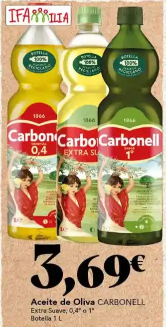Gadis Carbonell - aceite de oliva oferta