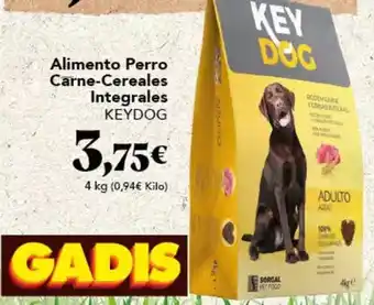 Gadis Alimento perro carne-cereales integrales oferta