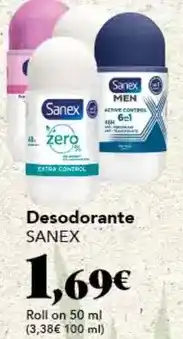 Gadis Sanex - desodorante oferta