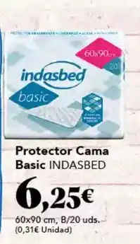 Gadis Indasbed - protector cama basic oferta