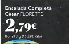 Gadis Florette - ensalada completa cesar oferta