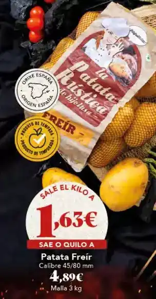 Gadis Origen - patata freír oferta