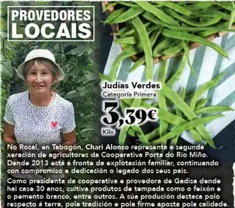 Gadis Legado - judias verdes oferta