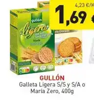 Hiperber Gullón - galleta ligera s/s y s/a o maría zero oferta