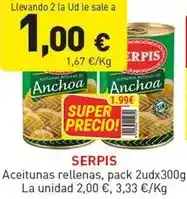 Hiperber Serpis - aceitunas rellenas oferta