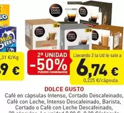 Hiperber Dolce gusto - capsulas intenso oferta