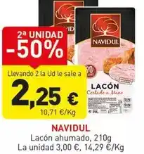 Hiperber Navidul - lacon ahumado oferta