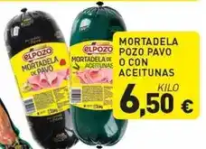 Hiperber Elpozo - mortadela de queso de oveja o con aceitunas oferta