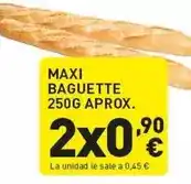 Hiperber Maxi baguette oferta