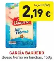 Hiperber García baquero - queso tierno en lonchas oferta