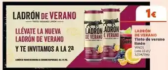 Hiperber Ladrón de manzanas - tinto de verano oferta