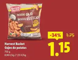 Lidl Harvest basket - gajos de patatas oferta